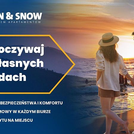 Apartamenty Sun & Snow Zaciszna Niechorze Kültér fotó